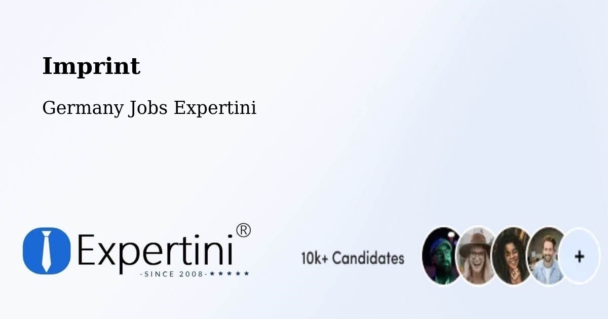 Imprint – Bernstadt - Germany Jobs Expertini