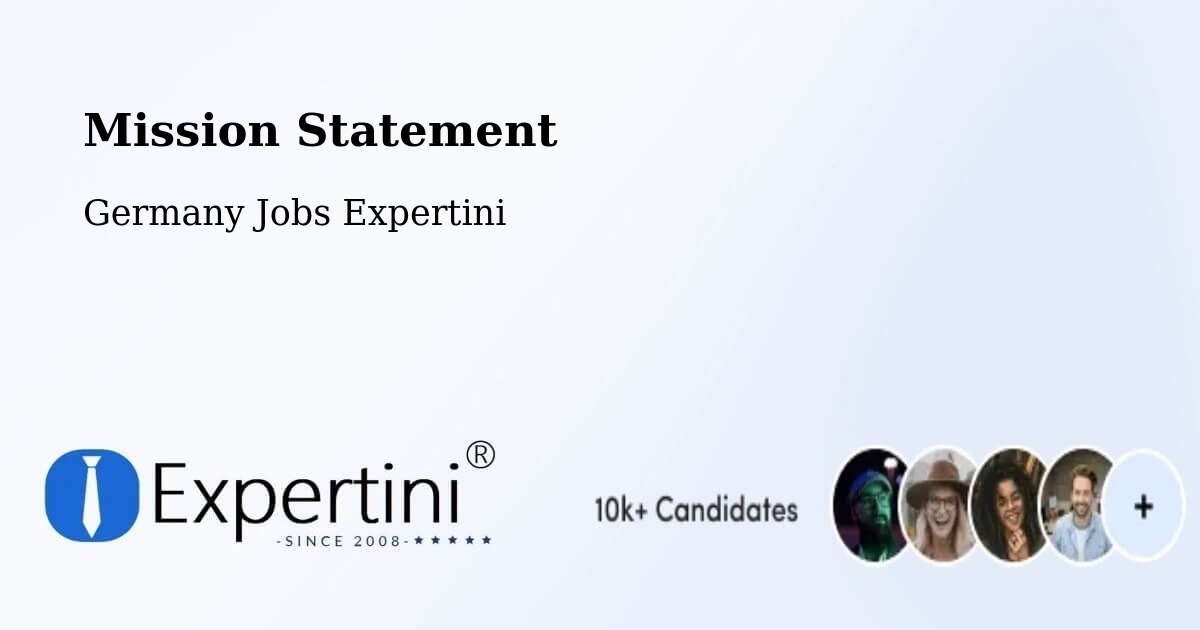 Corporate Mission – Bernstadt - Germany Jobs Expertini