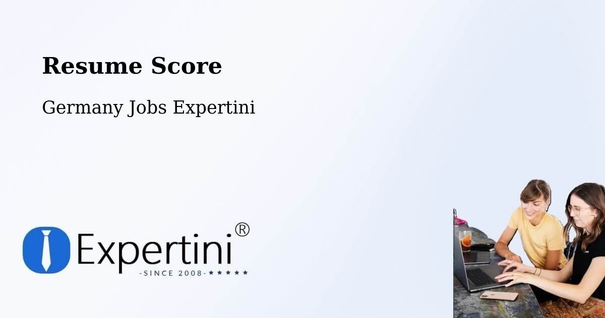 Resume Score & Job Description Match Tool – Bernstadt - Germany Jobs Expertini