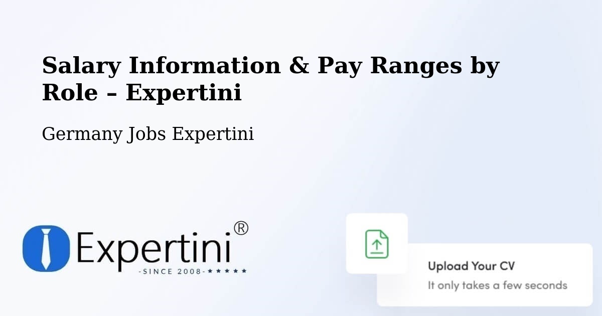 Salary Information & Pay Ranges – Bernstadt - Bernstadt, Germany Jobs Expertini